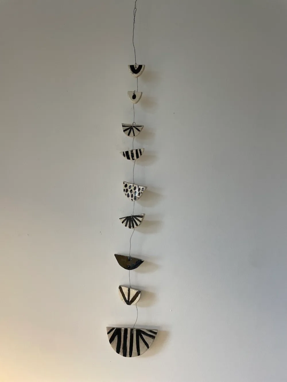 Hanging half moons